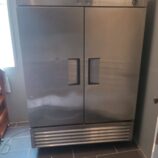 True Two Door Commercial Freezer - Like New