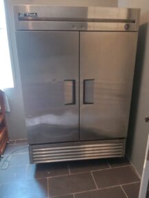 True Two Door Commercial Freezer - Like New