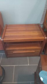 Wood Side Table Nightstand - Like New