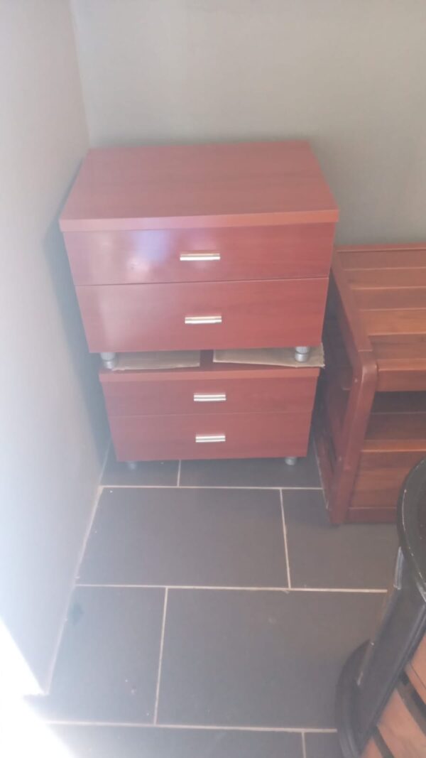 Modern Two Drawer Nightstand - Used Modern Two Drawer Nightstand - Like New
