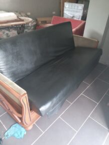 Black Futon Sofa Bed - Like New