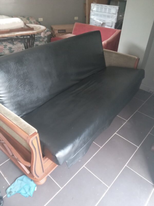 Black Futon Sofa Bed - Like New